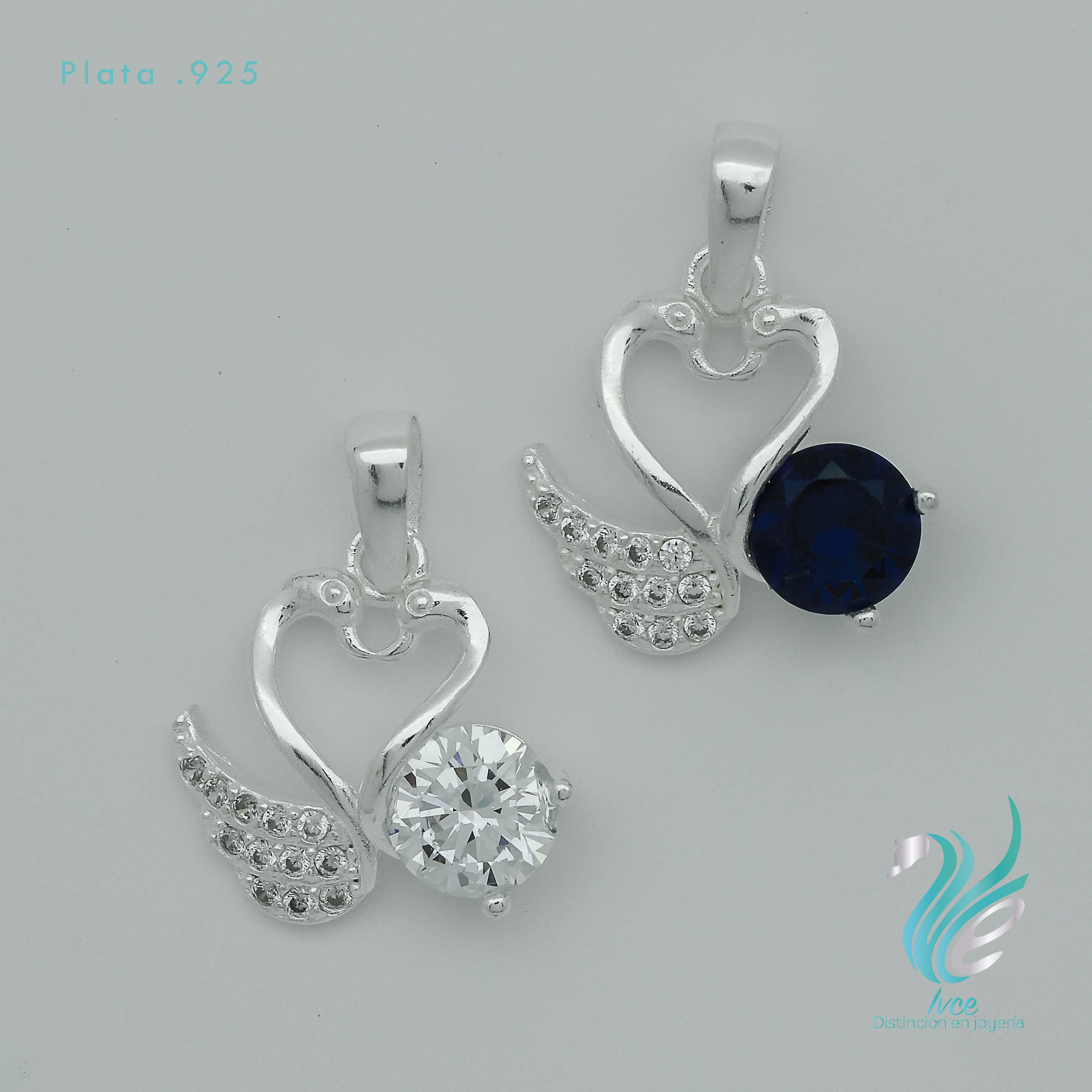 Dije Corazón Zirconia