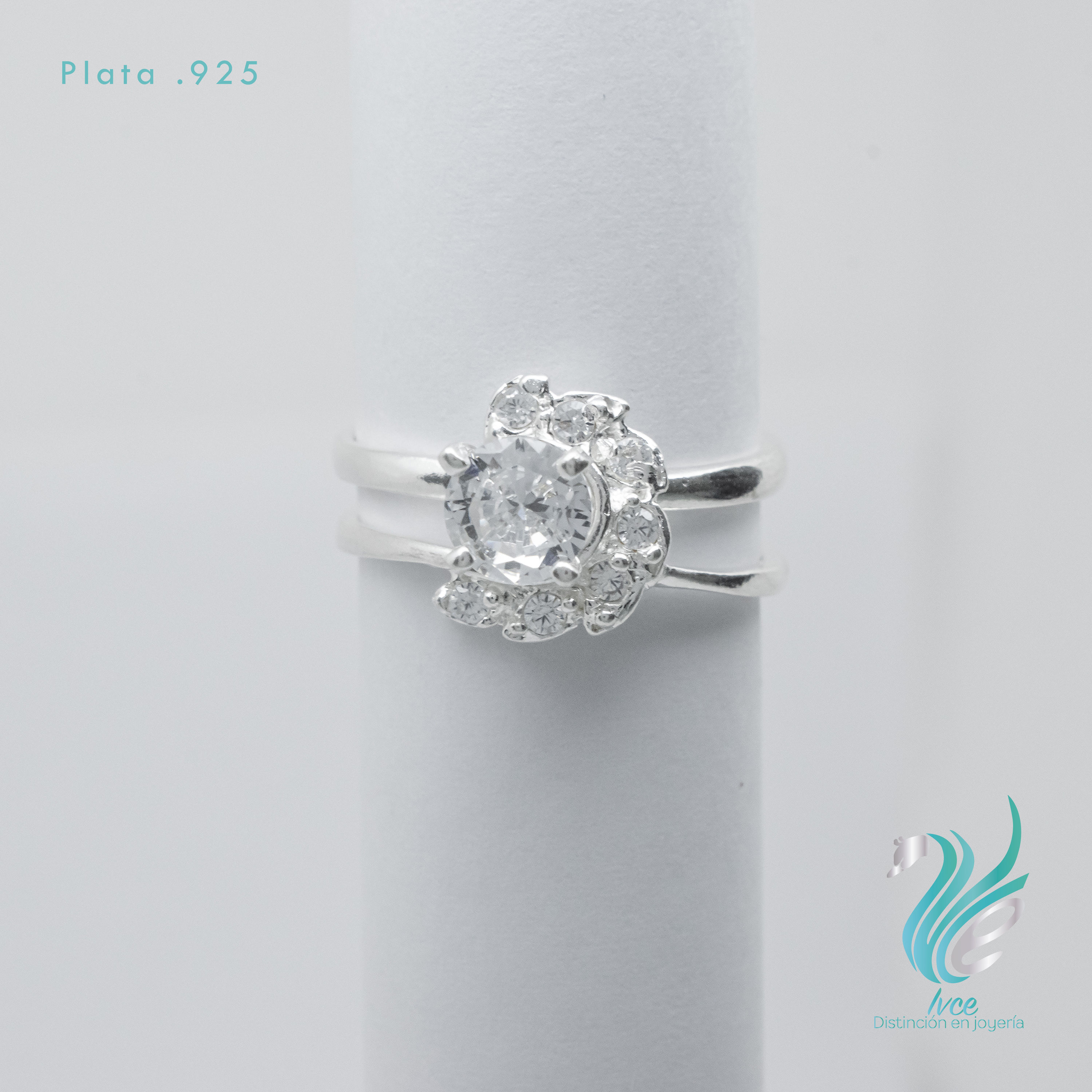 Anillos Encajables Zirconia