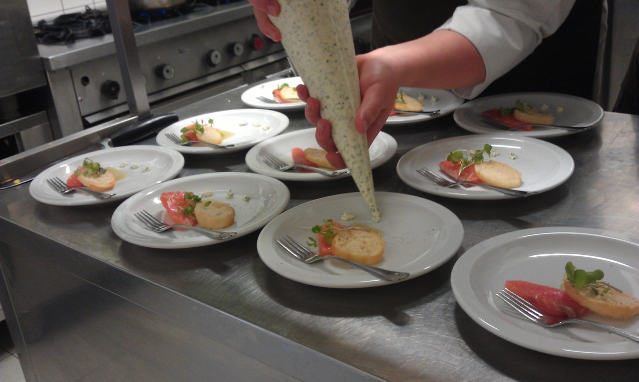 Amusebereiding mise en place