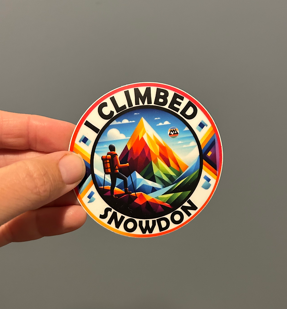 Thumbnail: I've Climbed a Mountain Sticker