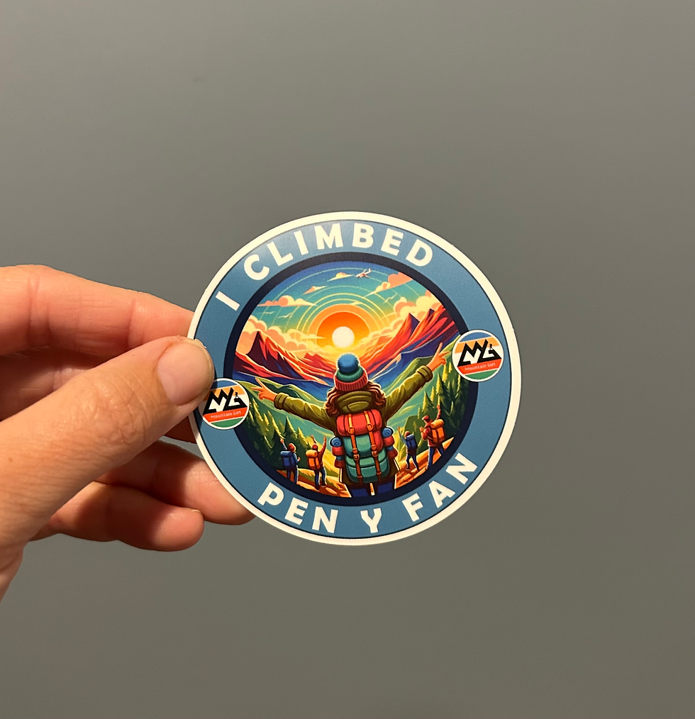 Thumbnail: I've Climbed a Mountain Sticker