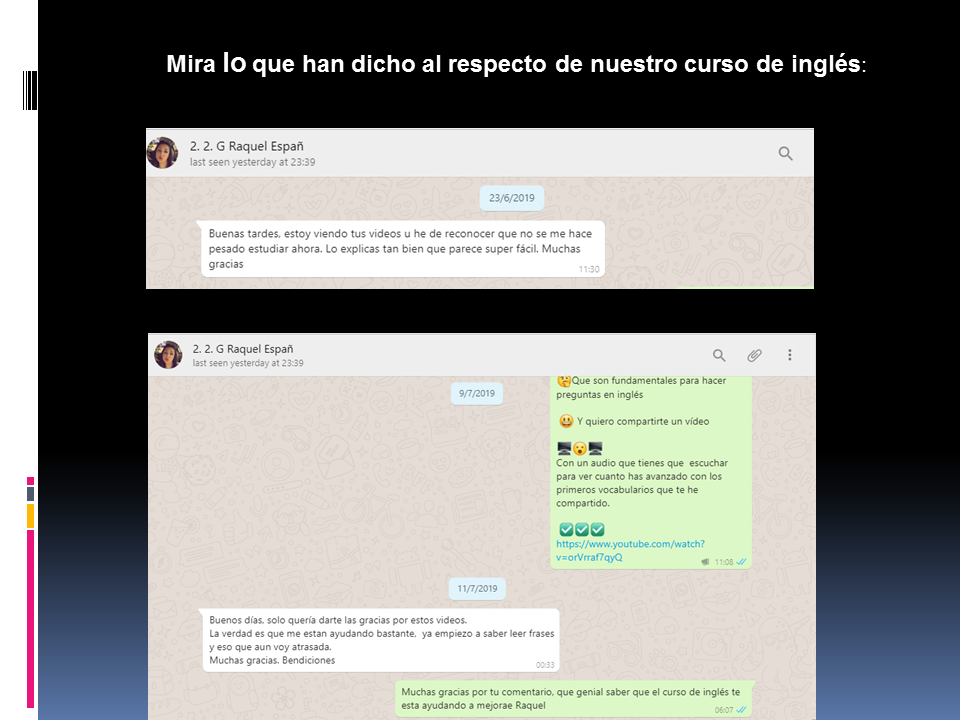 Miniatura: 1 MES de Curso Básico de INGLÉS por WhatsApp
