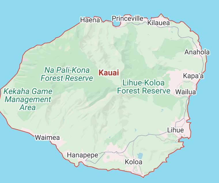 We flew into Lihue and were staying in Kapa'a. The island isn't big - we've easily made it all over the island by the typing of this blog. It helps that we've been here before and everything came back to us pretty easily. Renting a car is a must! It's much easier to get around and enjoy all there is to see.