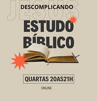 Estudo Bíblico para Igrejas Moderno Preto Branco e Laranja para Post do Instagram.png