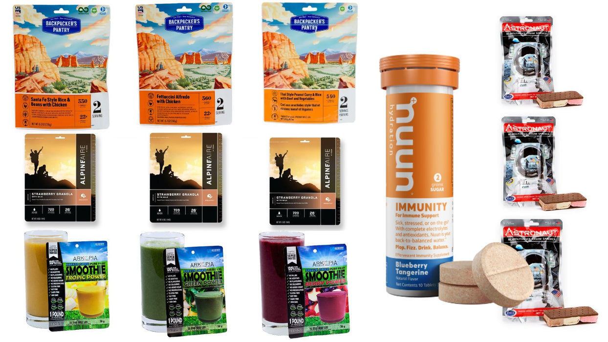 PREMIUM 3 Day Emergency Food Supply (DELICIOUS/ NUTRIENT DENSE)