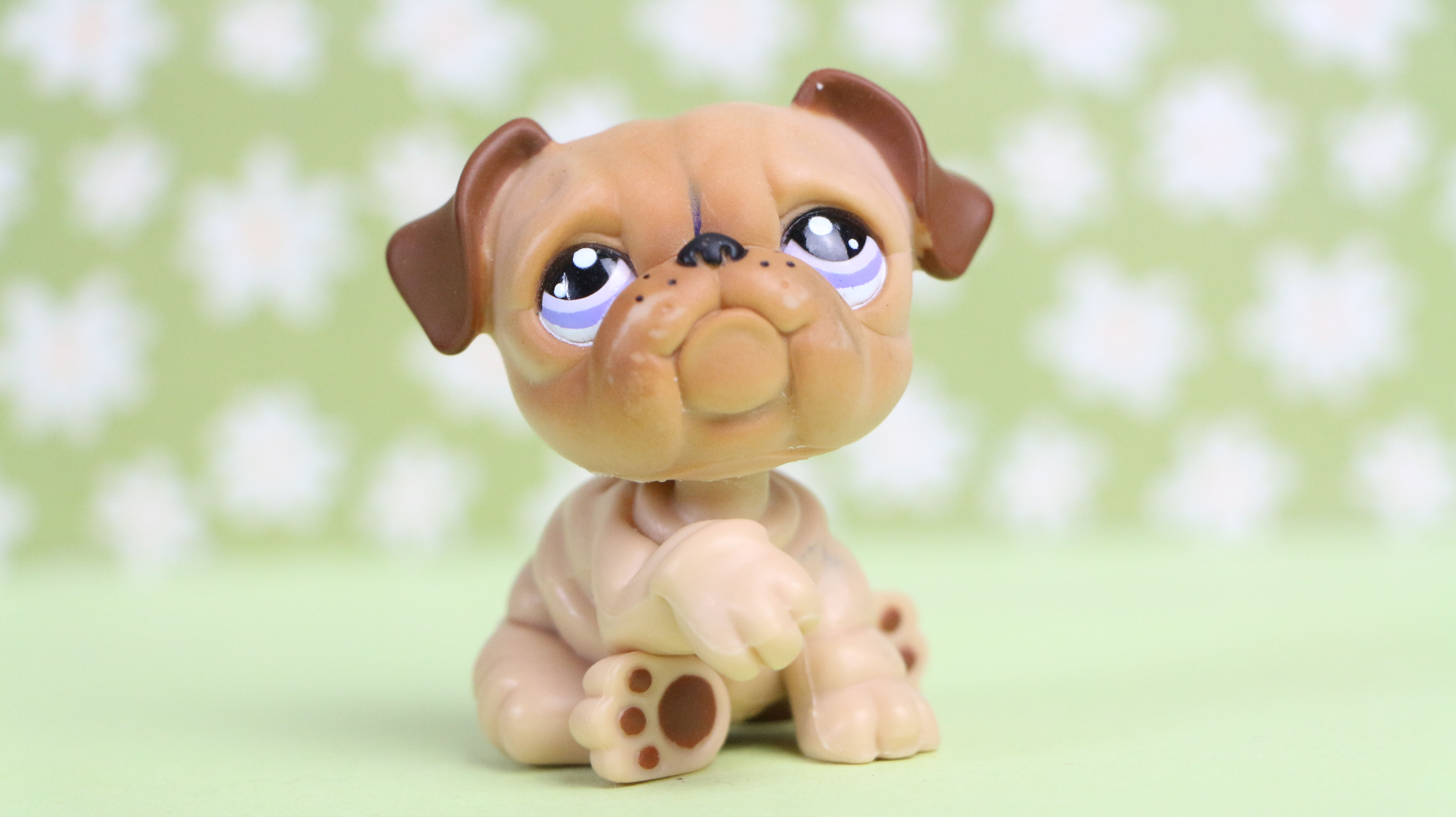 LPS Bulldog Dog #1342
