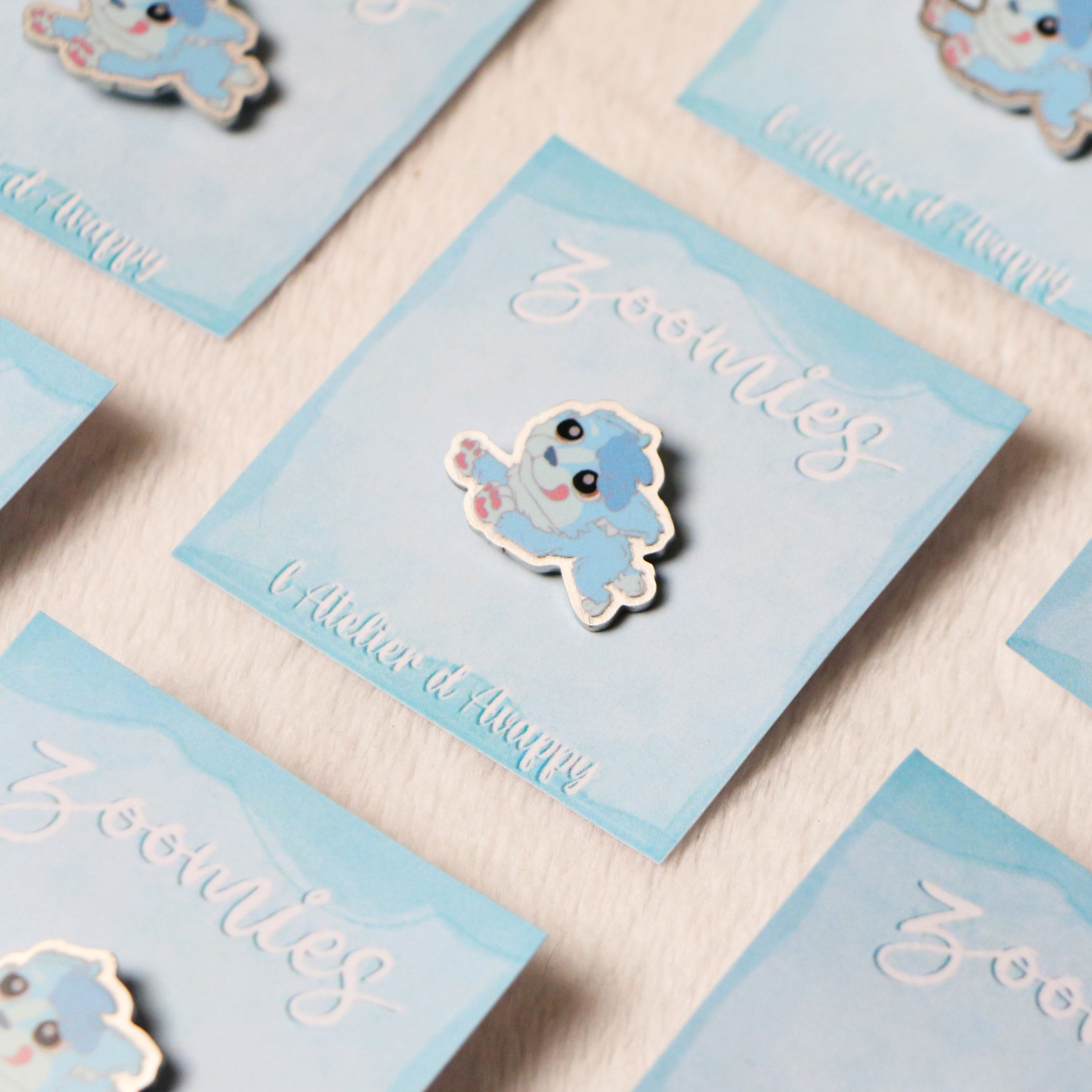 LPS Metal Pins Puppy Husky #1683