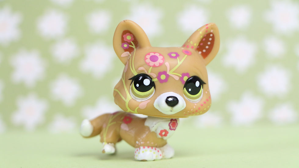 Thumbnail: LPS Corgi Dog #1851