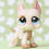 Miniature : LPS Great Dane Dog #1647