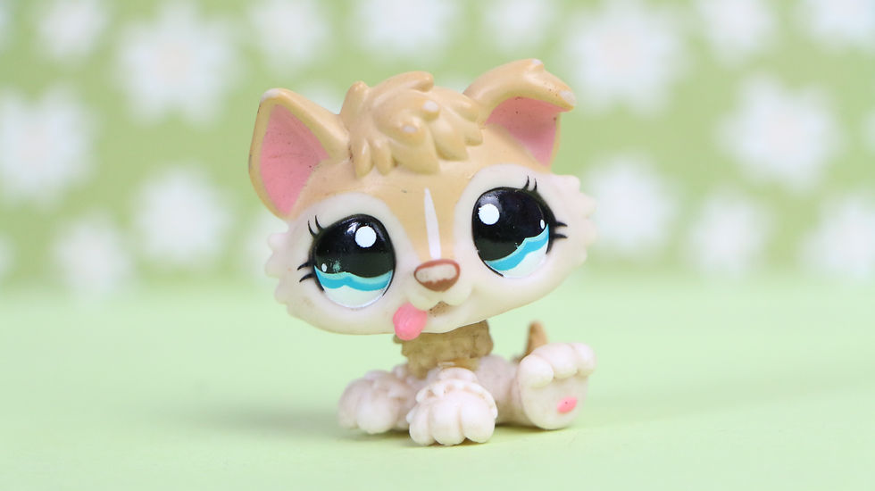 Miniature : LPS Husky Puppy Dog #1013