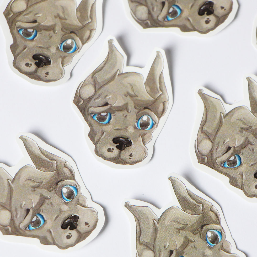 Thumbnail: LPS Stickers Autocollant Basset-Hound #1358, Dachshund #1010, Great Dane #184