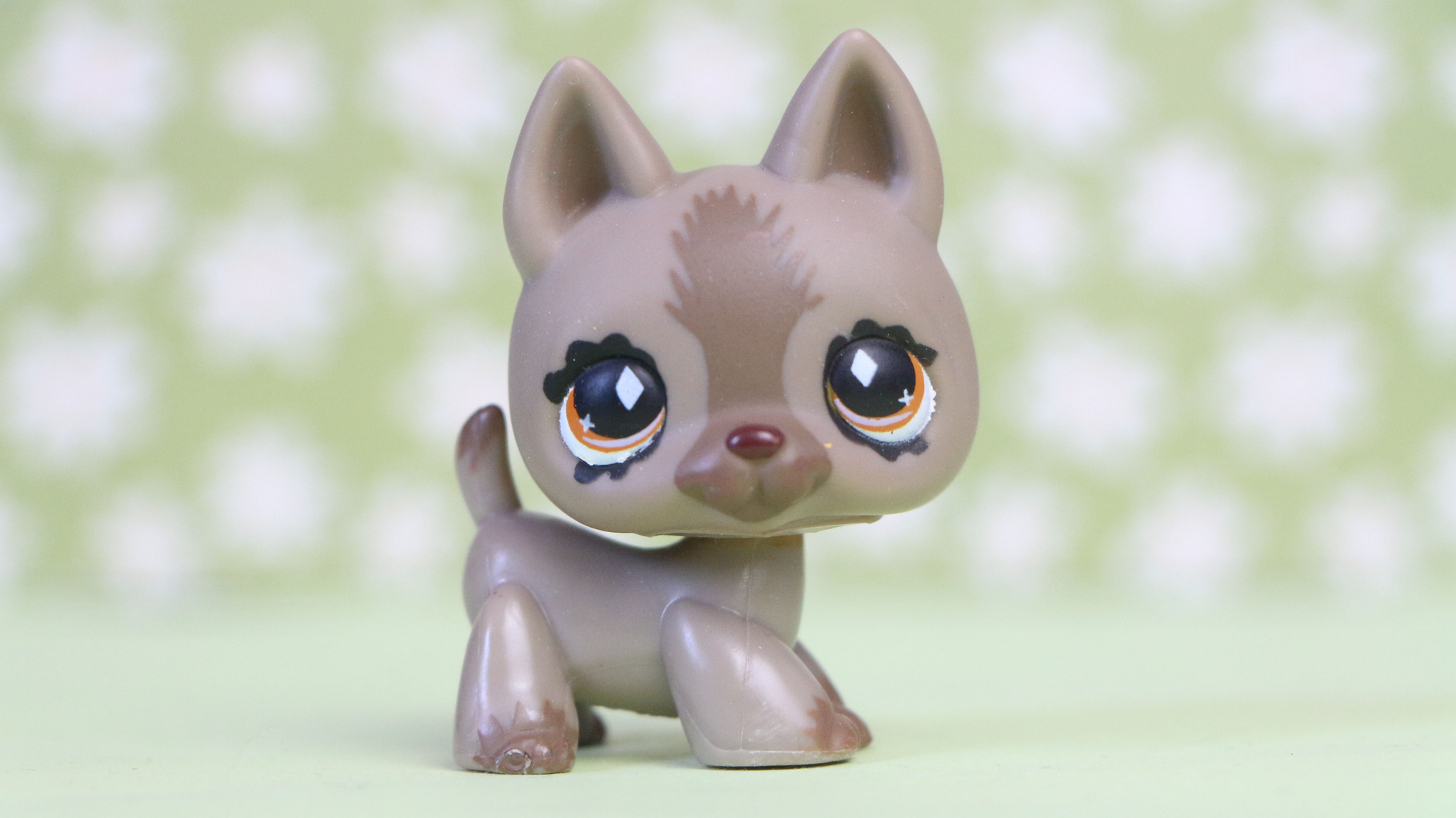 LPS German Shepherd Dog #491