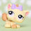 Miniature : LPS Kitten Cat Petriplets #1337