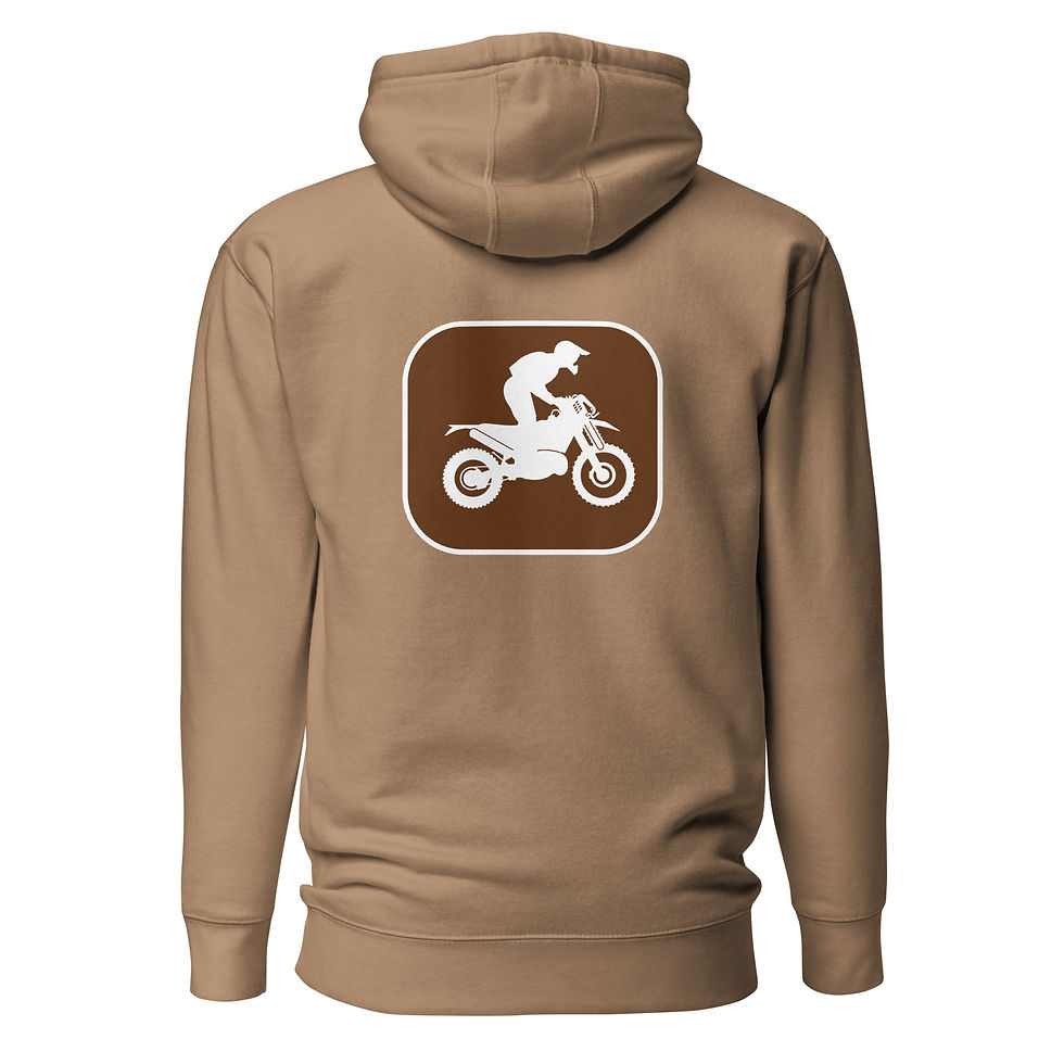 Thumbnail: Trail Rider Chainsaw Icon - Premium Hoodie