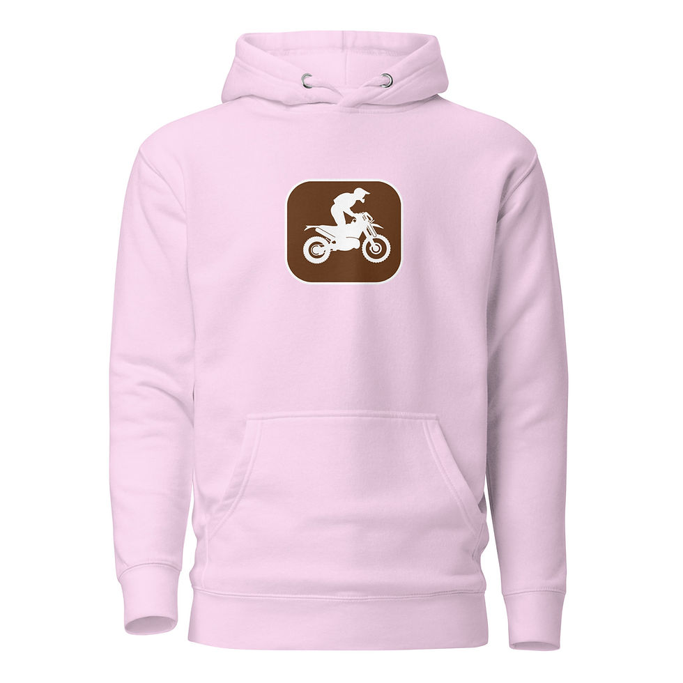 Thumbnail: Trail Rider Chainsaw Icon - Premium Hoodie