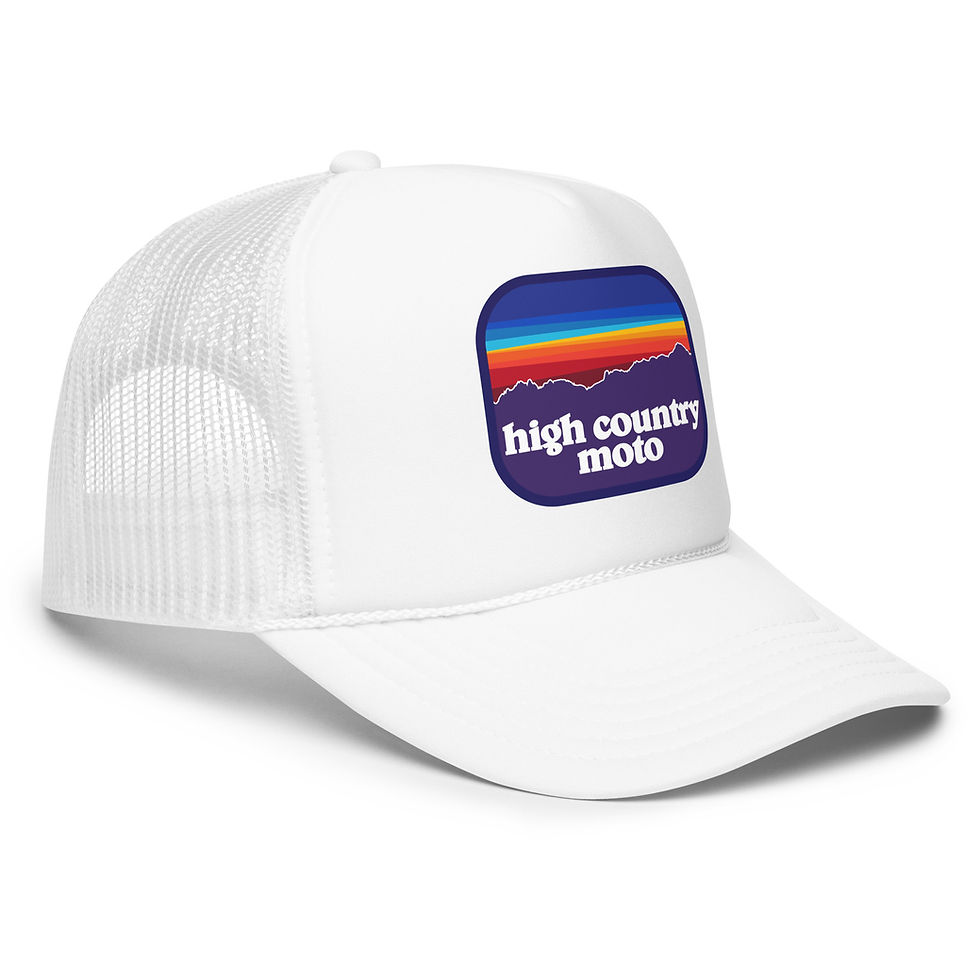 Thumbnail: High Country Moto Sawtooth Sunset - Foamie Trucker