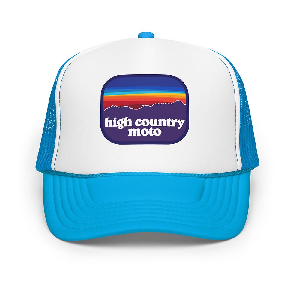 Thumbnail: High Country Moto Sawtooth Sunset - Foamie Trucker