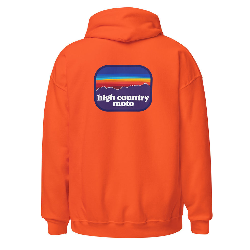 Thumbnail: High Country Moto Sawtooth Sunset - Hoodie