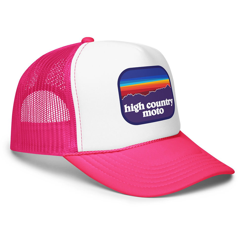 Thumbnail: High Country Moto Sawtooth Sunset - Foamie Trucker