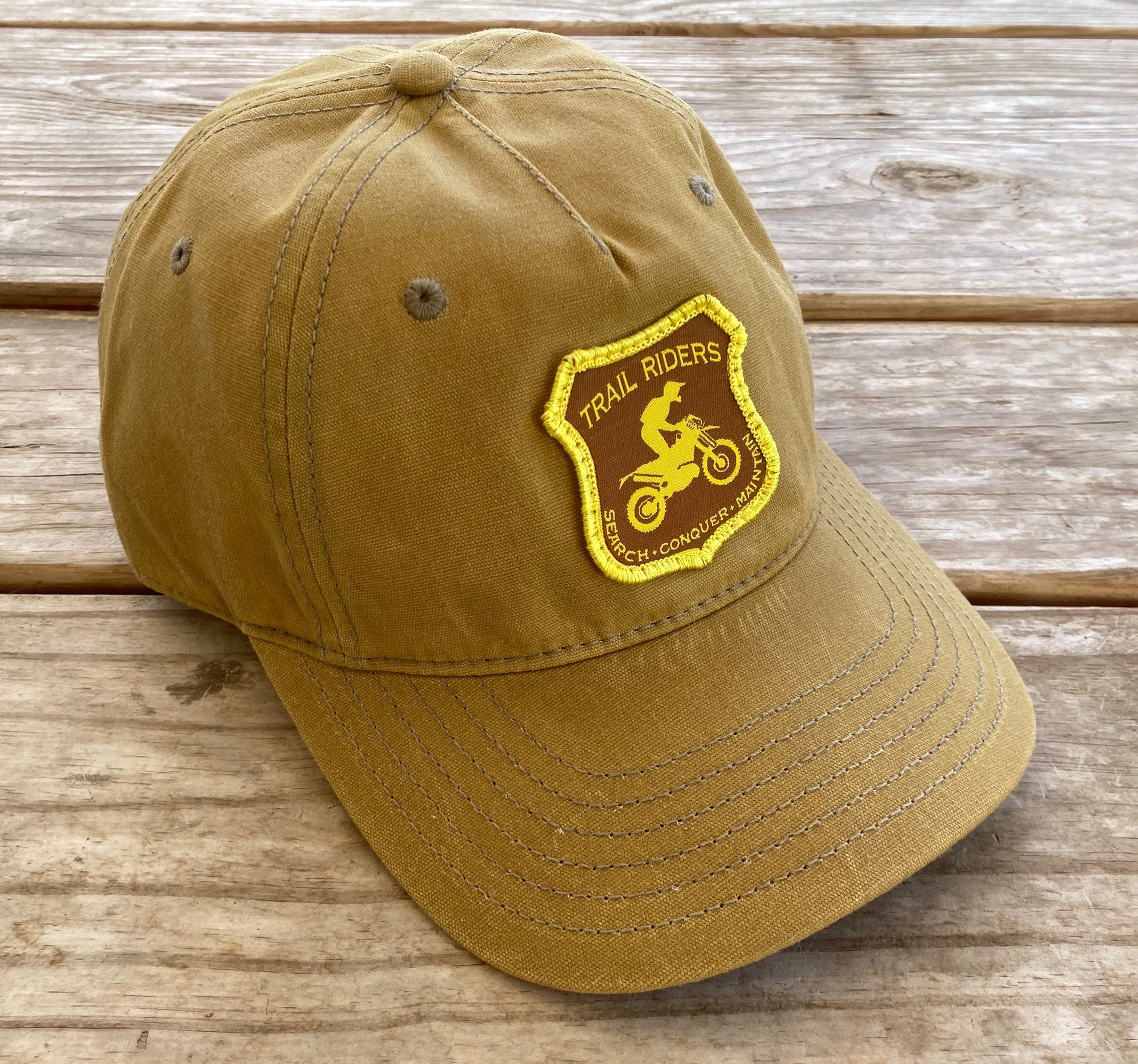 The Dad Hat-Dark Tan-Brown Patch