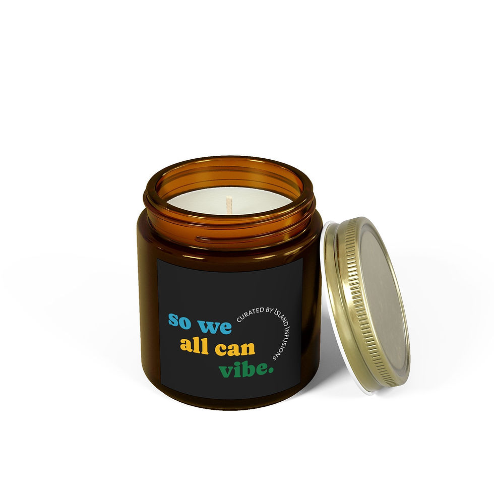 Thumbnail: So We All Can Vibe - Mood-Enhancing Coconut Apricot Wax Candles