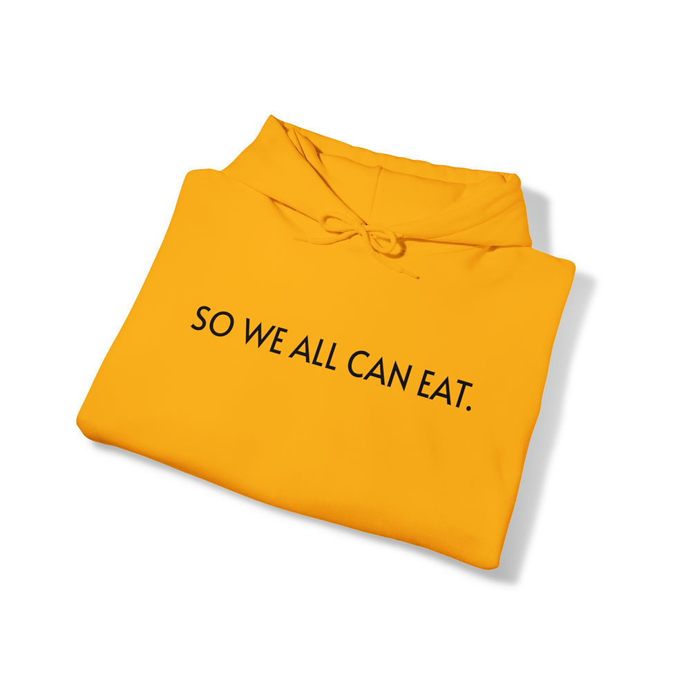 Thumbnail: Unisex Heavy Blend™ Hooded "So We All Can Eat" Sweatshirt