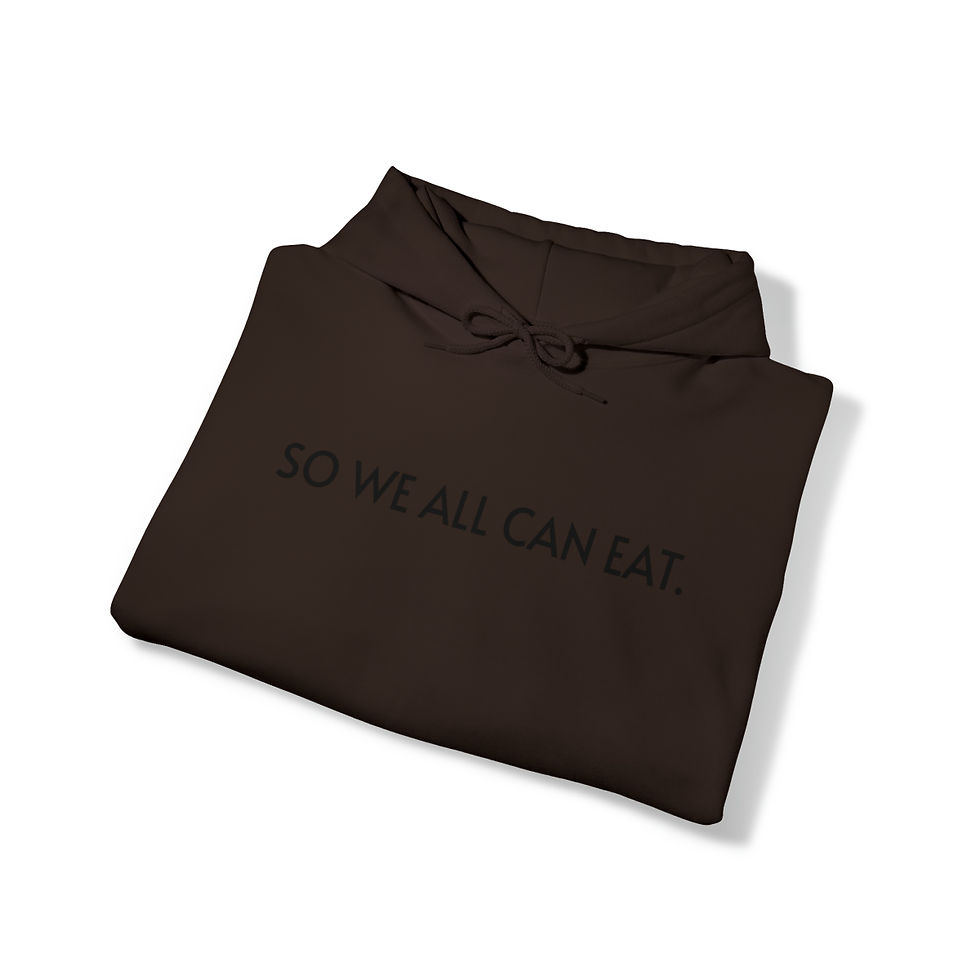 Thumbnail: Unisex Heavy Blend™ Hooded "So We All Can Eat" Sweatshirt
