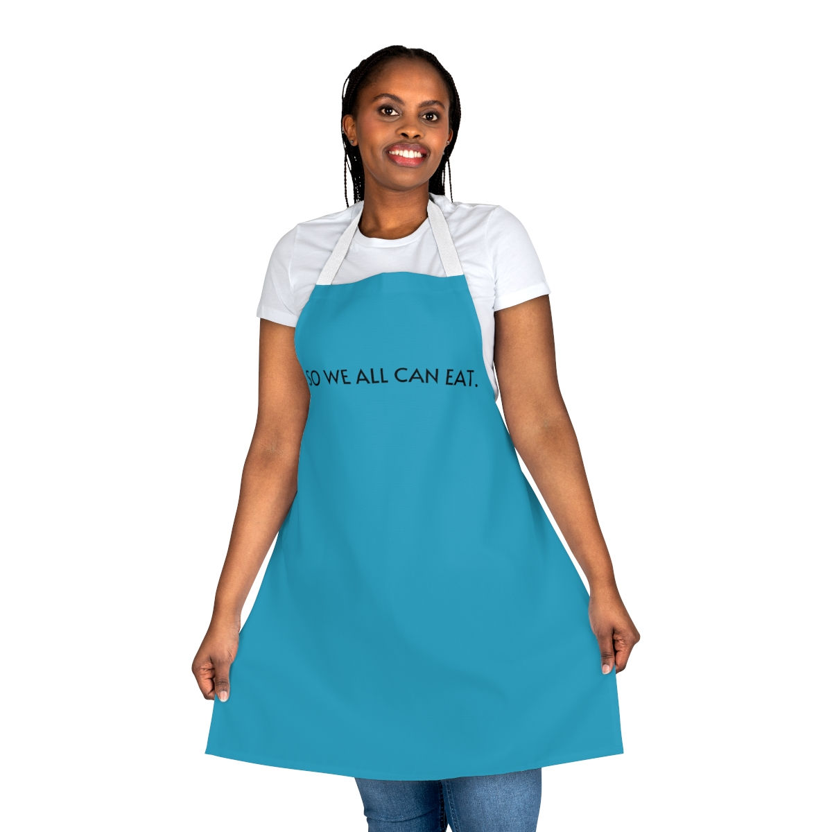 Ocean "So We All Can Eat" Apron (AOP)