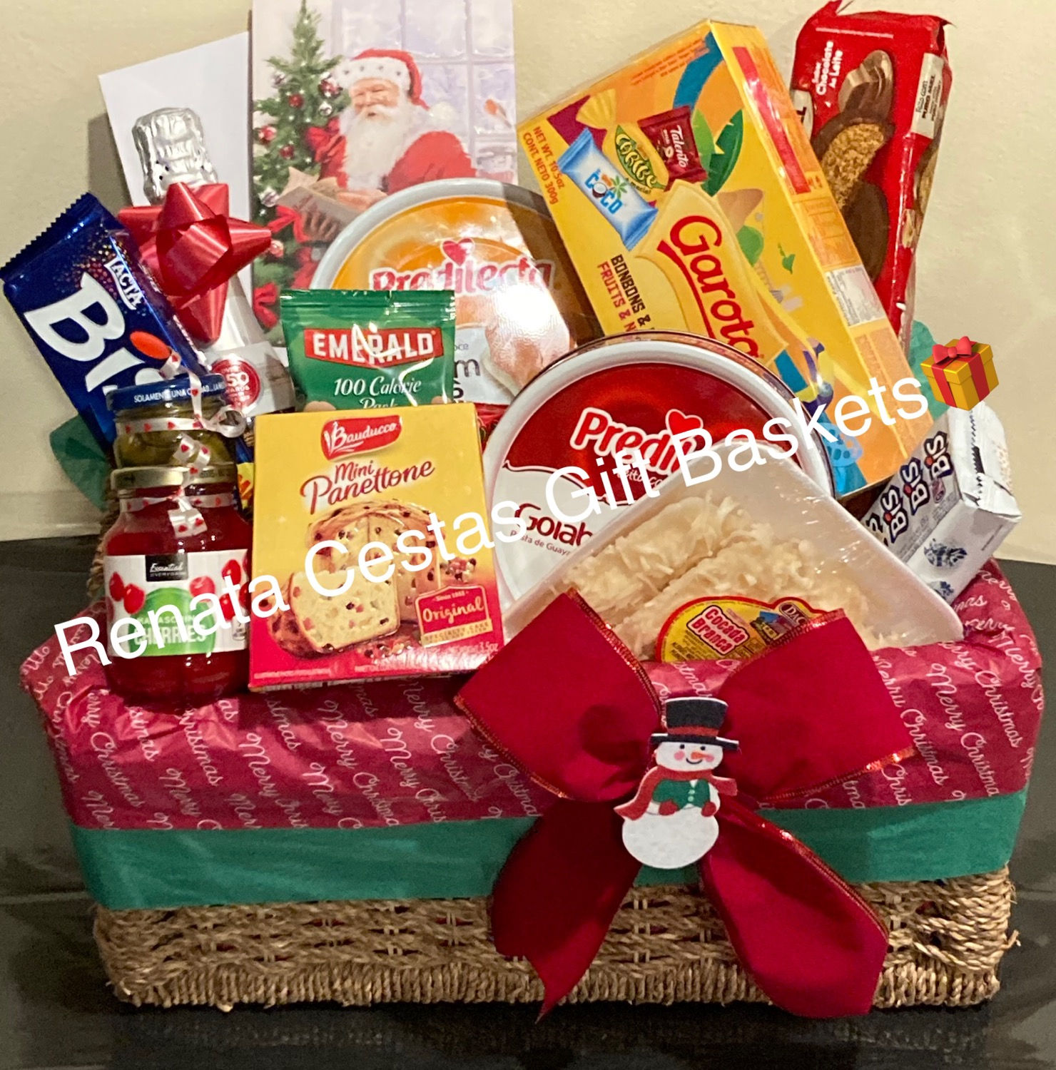 Christmas Brazilian Products Gift Basket