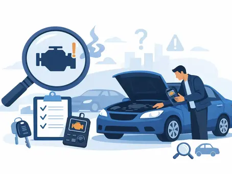Engine Fault Check Before You Buy a Used Car
