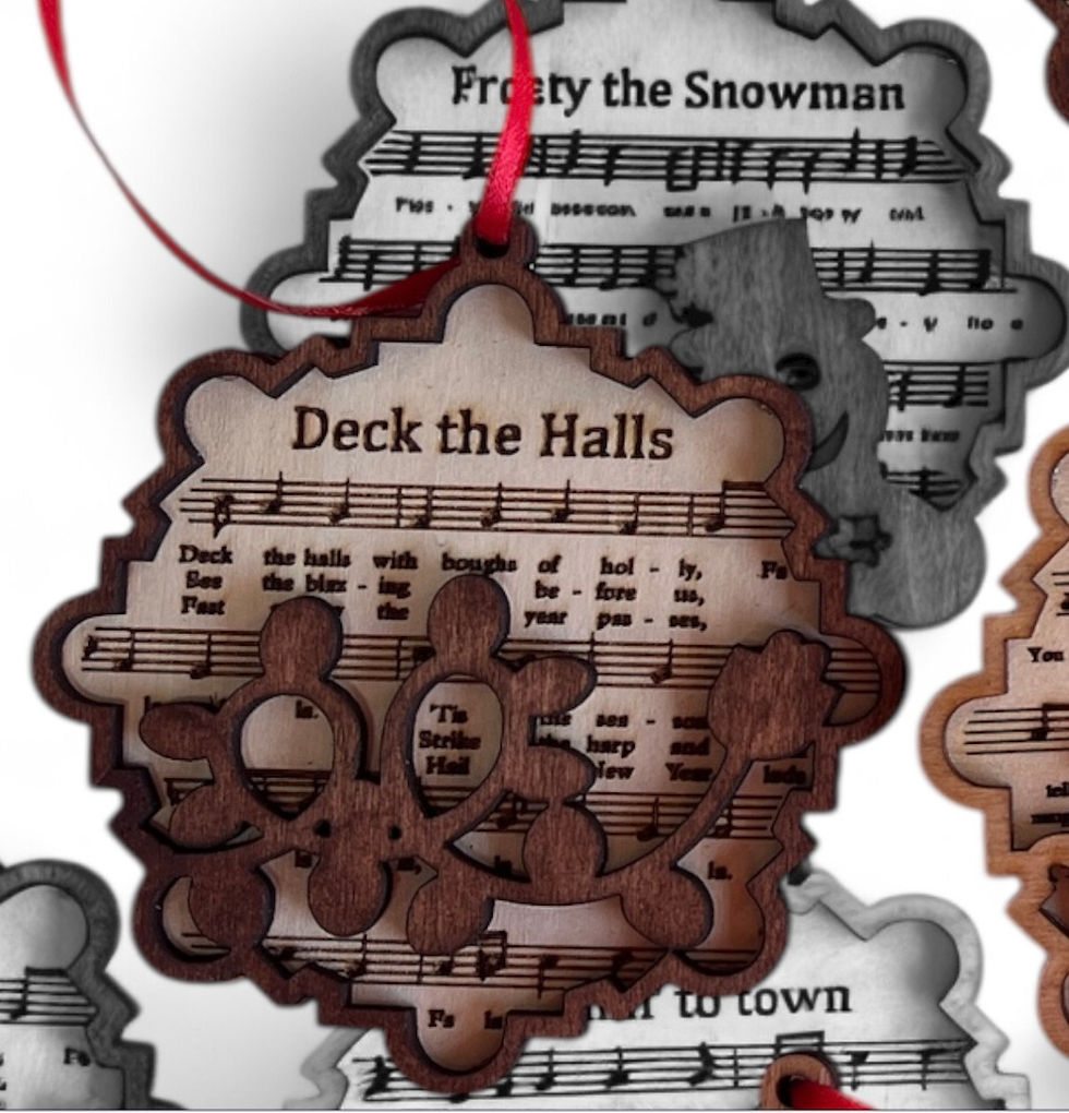 Thumbnail: Holiday song ornaments
