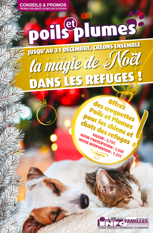 Poils et Plume Actions et folders promotionnels