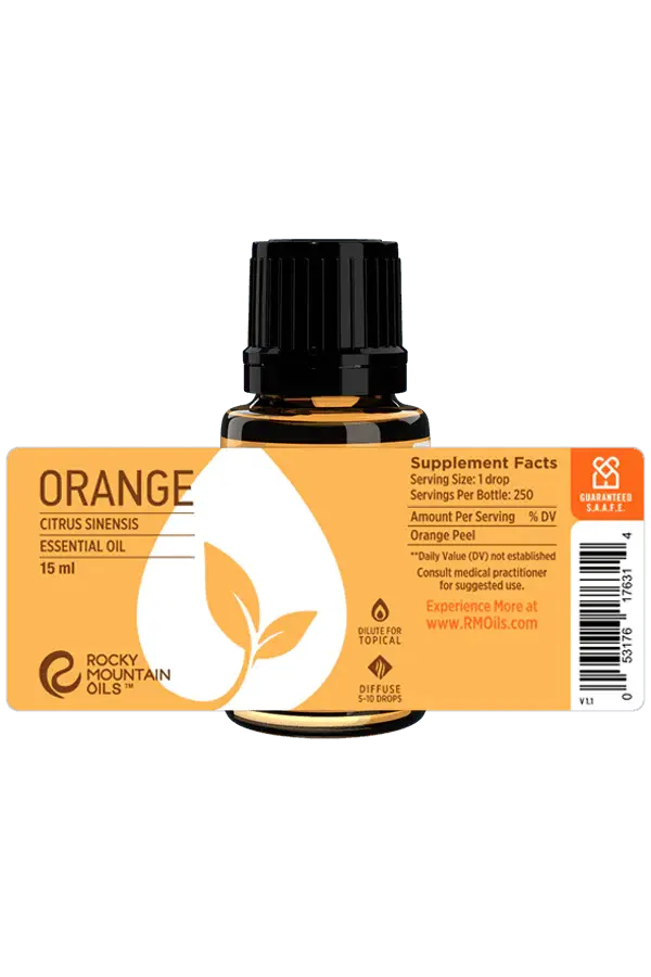 Orange essential oil
