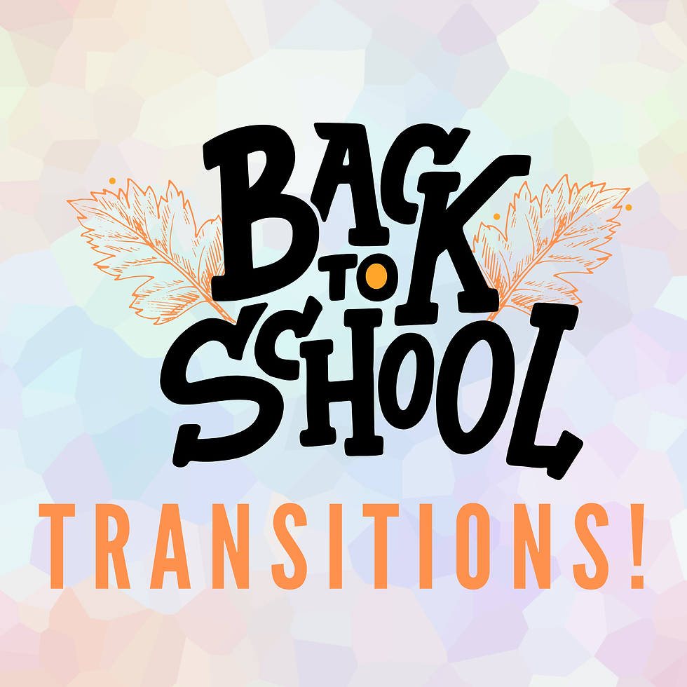 Back to School!