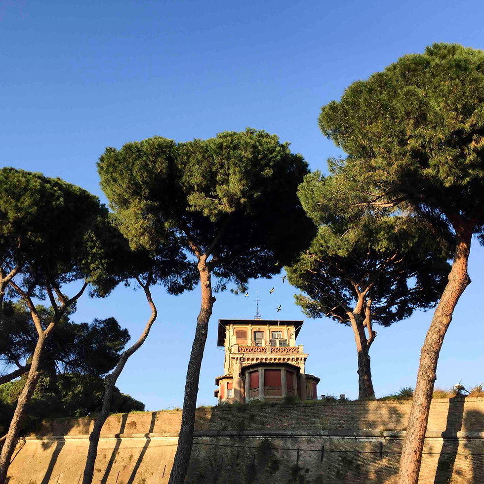 Roma_Viale delle Mura Gianicolensi