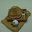 Miniaturbild: DON Golfset mit 3 Golfbällen, 4 T's mit Gürteltasche