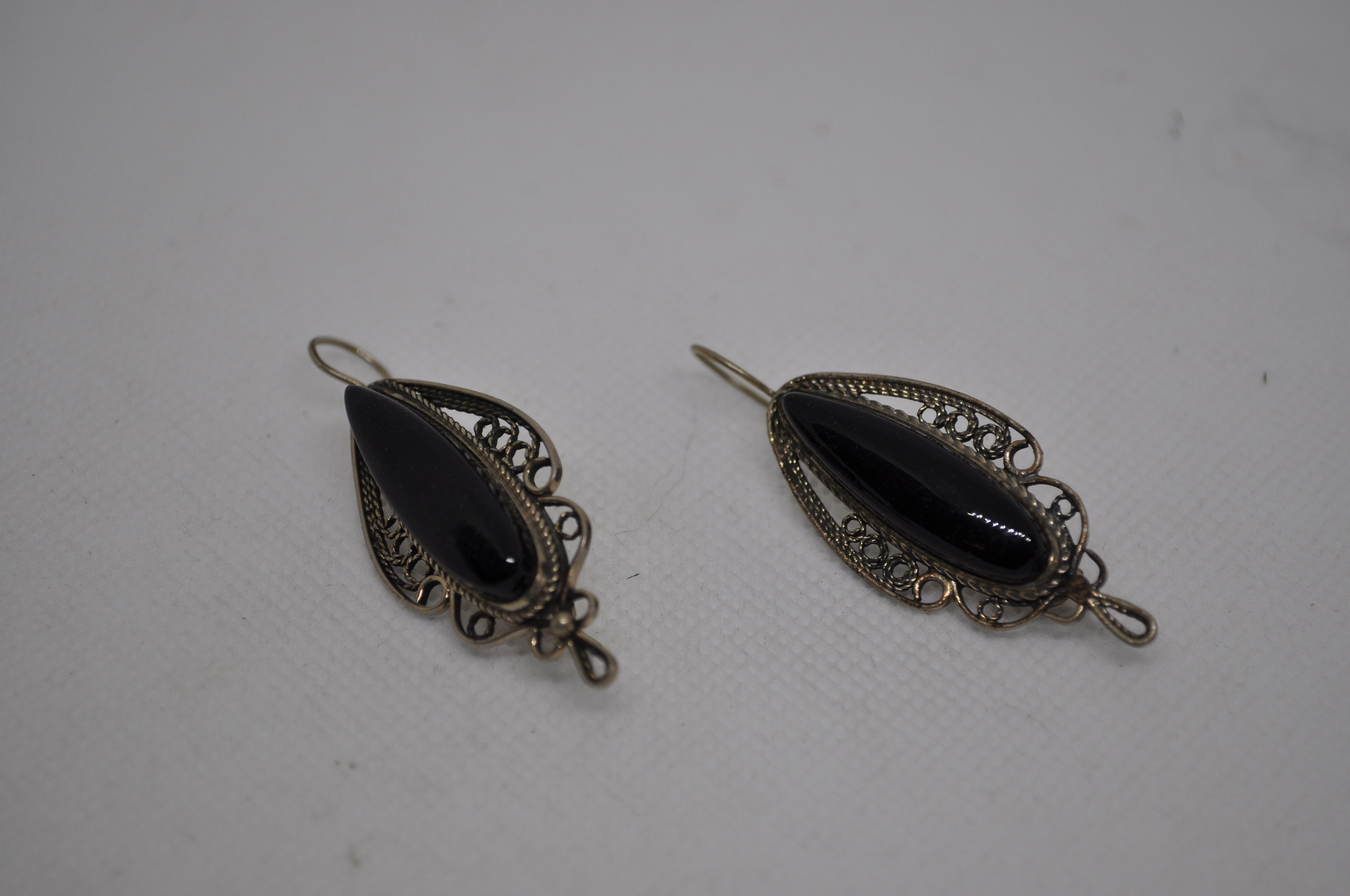 Ohrringe mit Halbedelsteinen