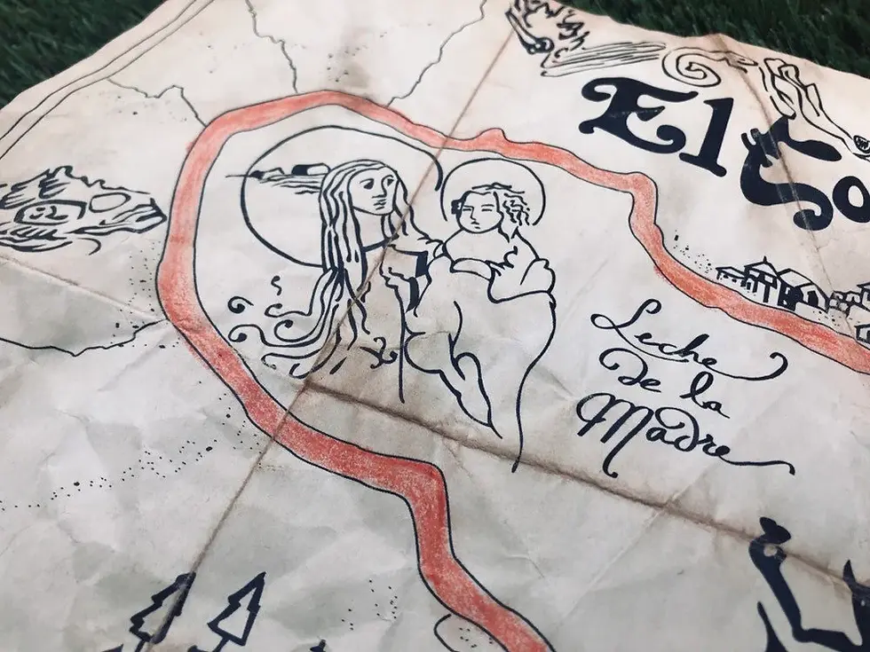 Thumbnail: Enveloppe & carte du trésor d'El Corazon - Romancing the Stone