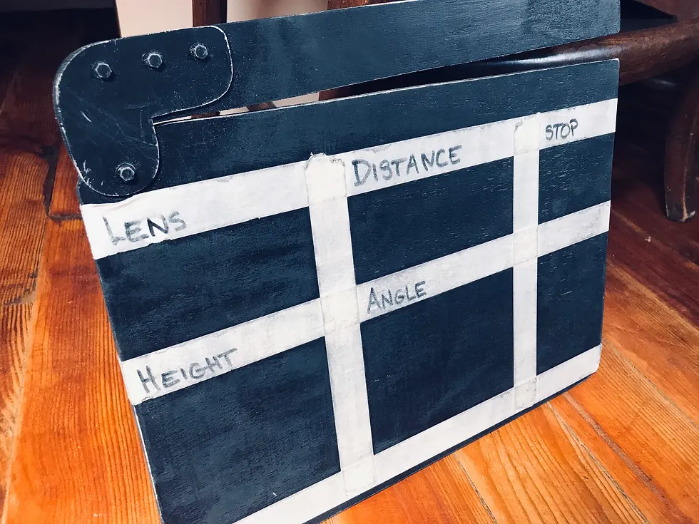 Miniature : Clapperboard REPLICA - Indiana Jones III - Back