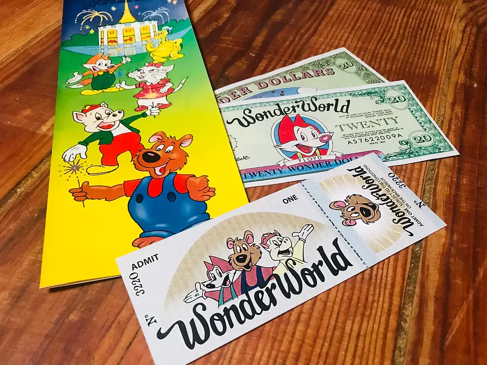 Kit Wonder World - Plan, Tickets et Billets (Beverly Hills Cop III) - REPLICA