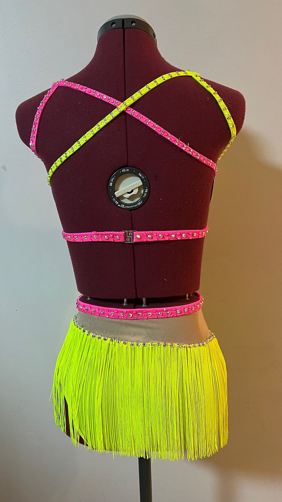 Thumbnail: Custom Dance Costume - Fluoro Jazz / Tap / Broadway