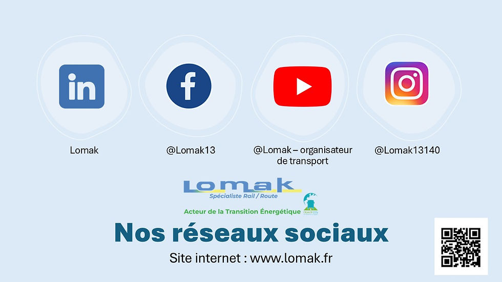 Nos réseaux sociaux LOMAK