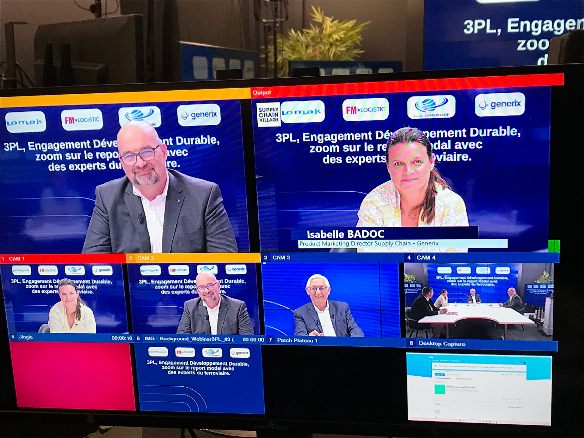 Manuel Cordelet dans le supply chain village 2