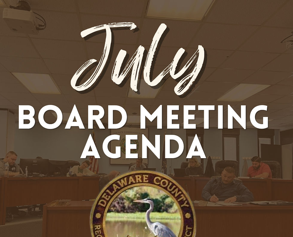July 2026 Board Meeting Agenda