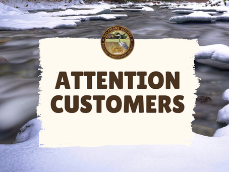 Notice to Customers