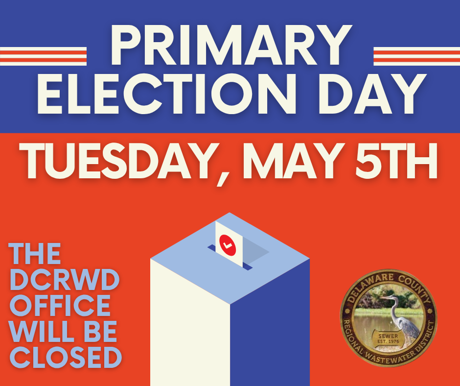 DCRWD Closed for Primary Election Day