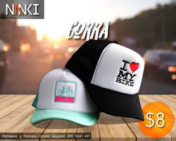 Gorras de Malla y Planas.