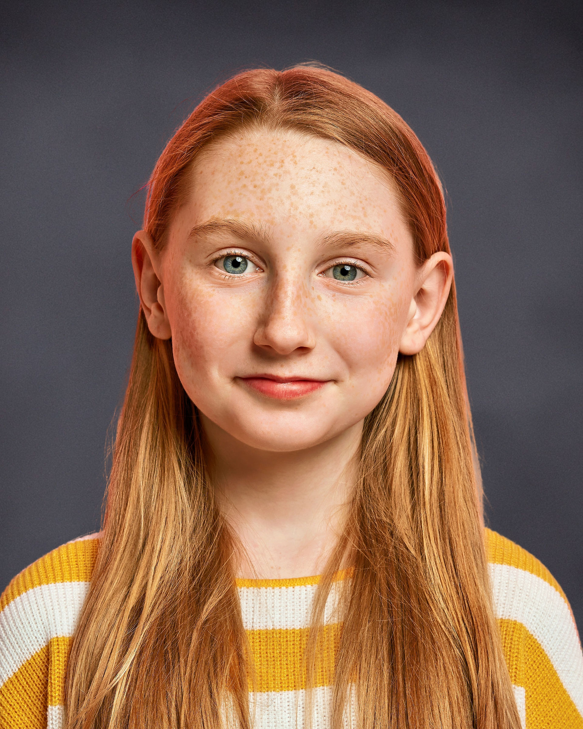 Finished School Photo on a Slate background