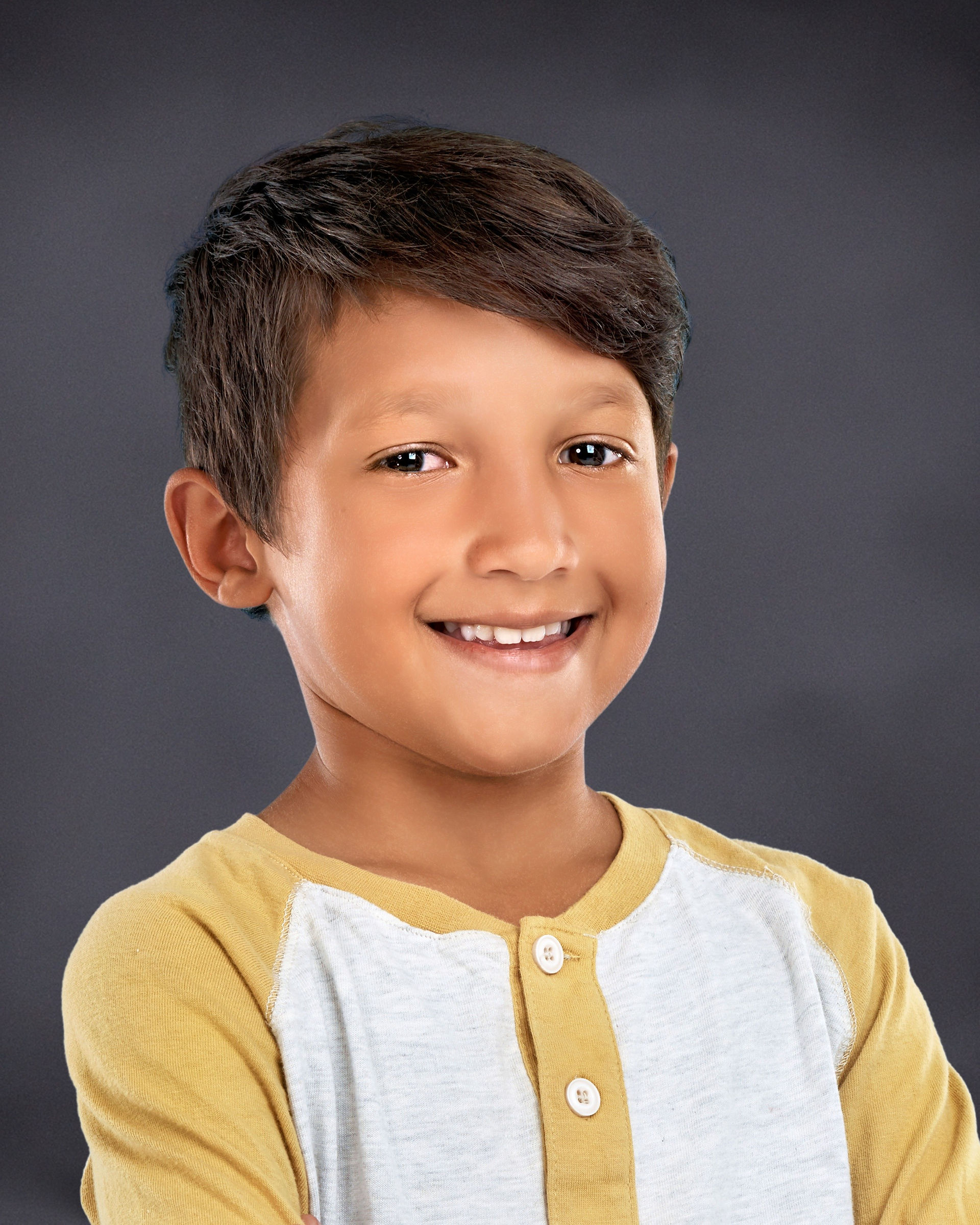 Digital School Photo for Virtual School Student on Slate Background