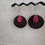 サムネイル： Saddleback Leather Earrings (Brown & Red)